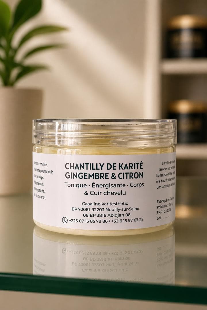 Chantilly Karité & Rose